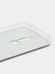 Серый меланж силиконовый чехол на Xiaomi Redmi 8 / Сяоми Редми 8 прозрачный, с рисунком, защита камеры