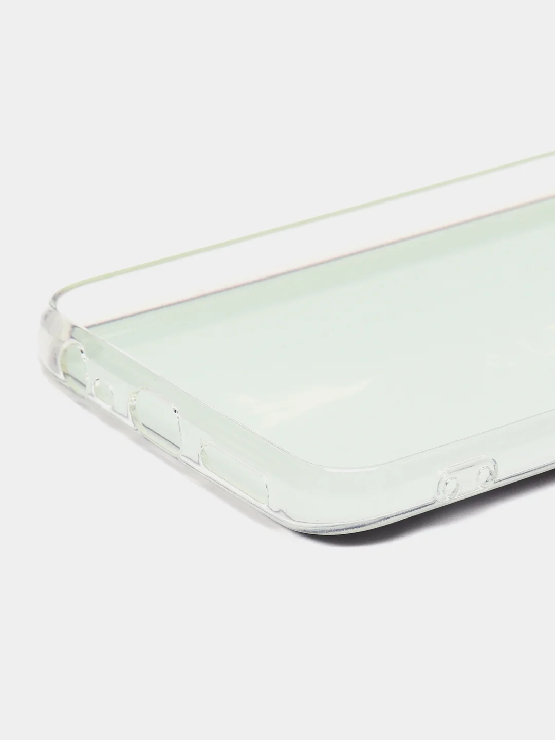 Серый меланж силиконовый чехол на Xiaomi Redmi 8 / Сяоми Редми 8 прозрачный, с рисунком, защита камеры