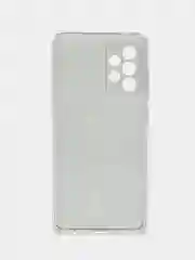 Серый силиконовый чехол на Samsung Galaxy A52/A52s / Самсунг А52/A52s прозрачный, с рисунком