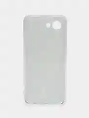 Серый меланж силиконовый чехол на Realme C30 / Реалми С30 прозрачный, с рисунком, защита камеры