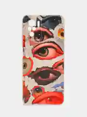 Кремовый чехол на Xiaomi Redmi Note 10/Note 10S/Poco M5s / Сяоми Редми Нот 10/10С с рисунком
