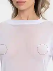 Белый платье в сетку