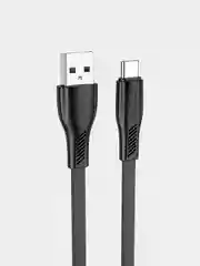 Черный кабель зарядный, BOROFONE BX85, Type-C, Micro-USB, Lightning, PD, для iPhone и Android