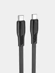 Черный кабель зарядный, BOROFONE BX85, Type-C, Micro-USB, Lightning, PD, для iPhone и Android