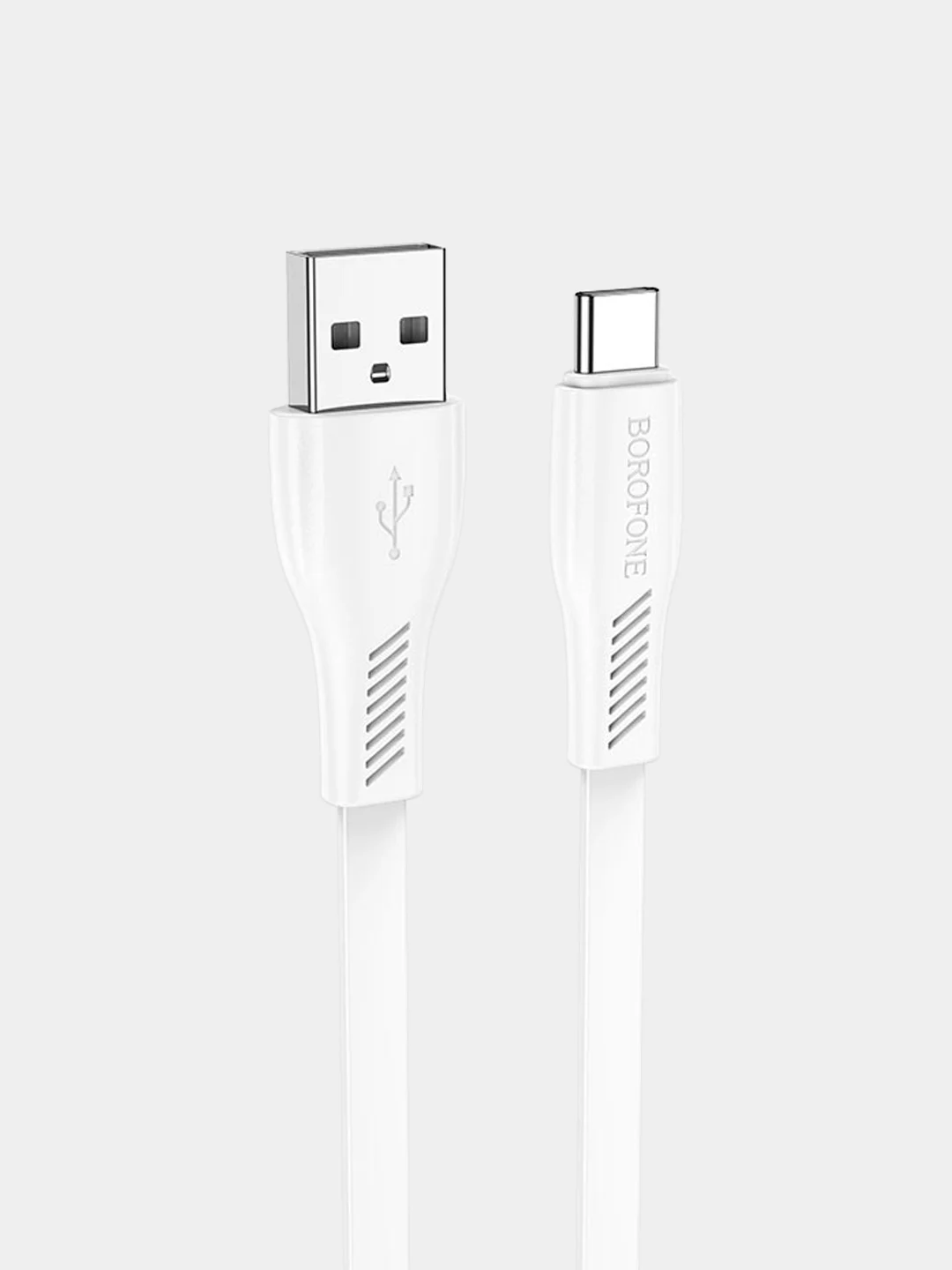 Белый кабель зарядный, BOROFONE BX85, Type-C, Micro-USB, Lightning, PD, для iPhone и Android