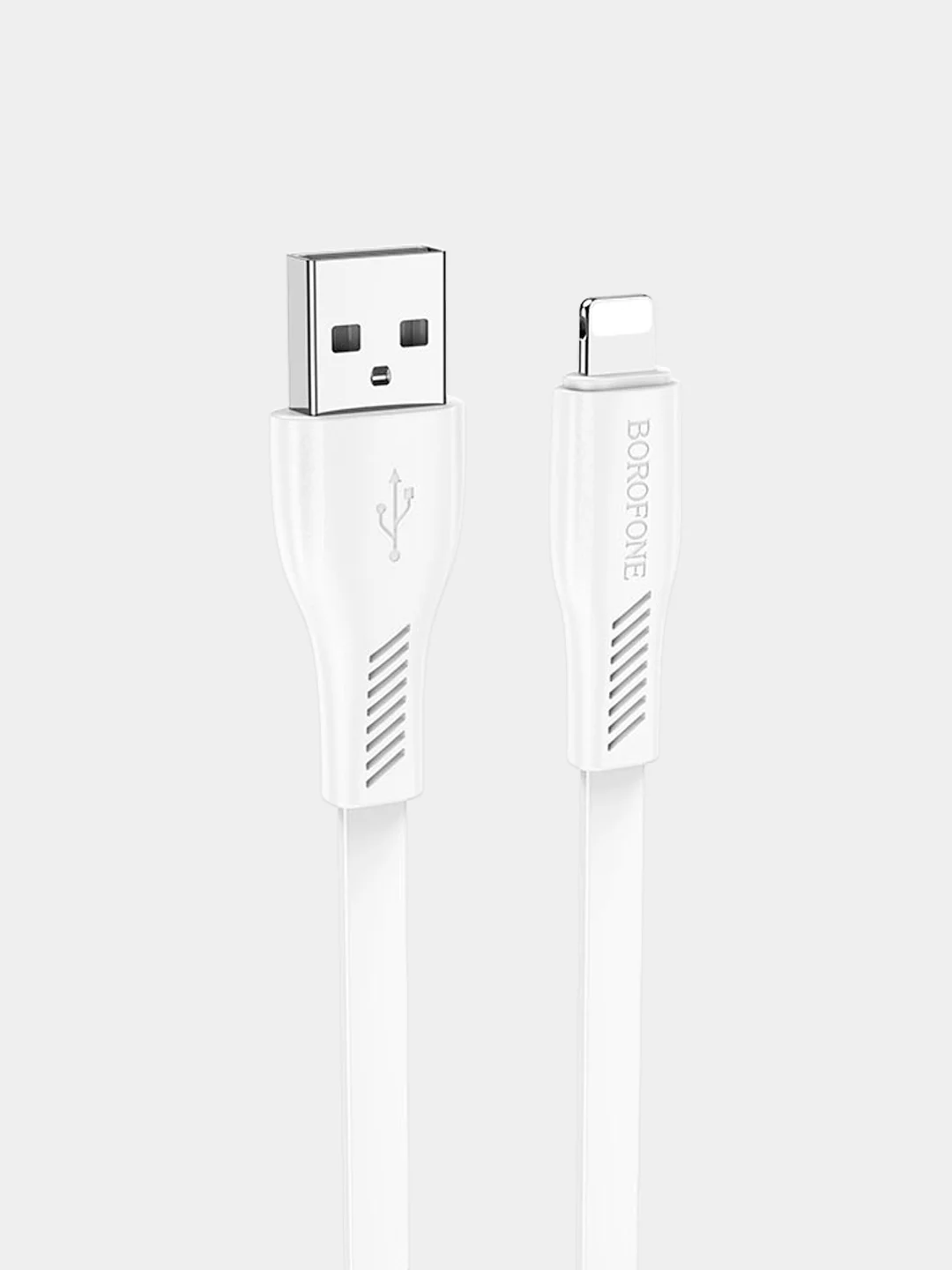 Белый кабель зарядный, BOROFONE BX85, Type-C, Micro-USB, Lightning, PD, для iPhone и Android