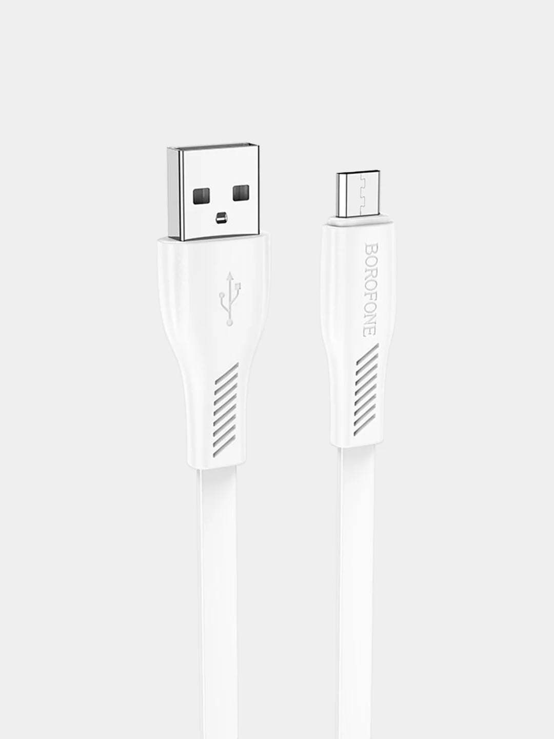 Белый кабель зарядный, BOROFONE BX85, Type-C, Micro-USB, Lightning, PD, для iPhone и Android