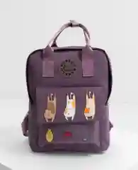 Розовый школьный рюкзак с ручками, ранец, портфель