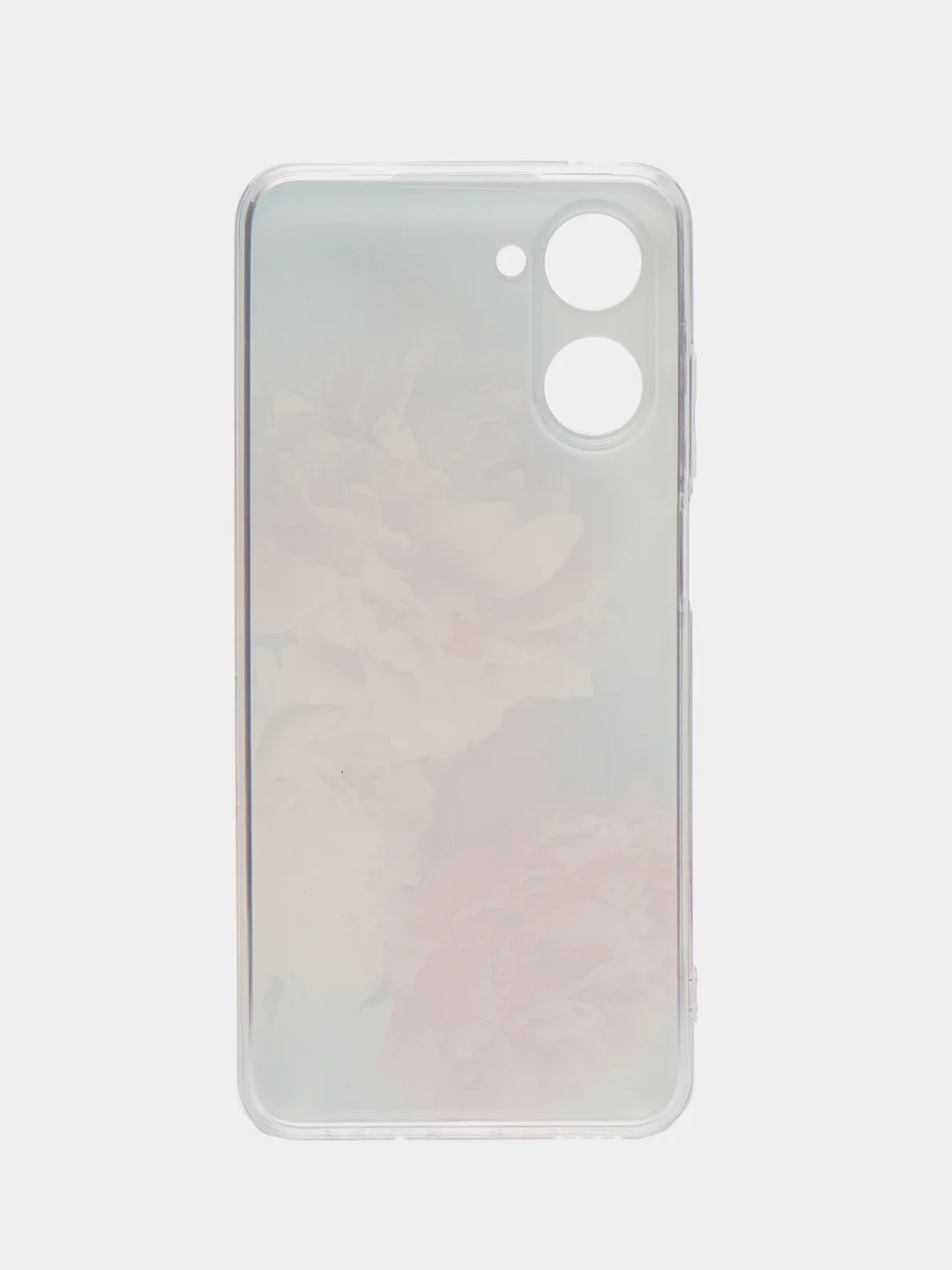 Конфетный силиконовый чехол на Realme 10 4G / Реалми 10 4G прозрачный, с рисунком, защита камеры