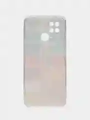 Бордовый чехол на Xiaomi Redmi 10C / Сяоми Редми 10С прозрачный, с рисунком, защита камеры