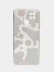 Терракотовый чехол на Xiaomi Redmi 10C / Сяоми Редми 10С прозрачный, с рисунком, защита камеры