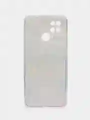 Синий чехол на Xiaomi Redmi 10C / Сяоми Редми 10С прозрачный, с рисунком, защита камеры