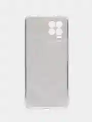 Лавандовый силиконовый чехол на Oppo Realme 8/8 Pro / Оппо Реалми 8/8 Про прозрачный, с рисунком