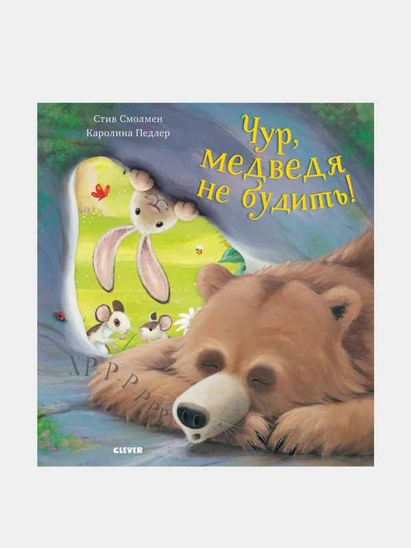 Книжки-картинки. Чур, медведя не будить!  /Смолмен Стив