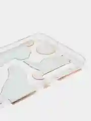 Терракотовый силиконовый чехол на Samsung Galaxy A50/A30s / Самсунг А50/А30s прозрачный, с рисунком