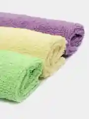 Салфетка для уборки из микрофибры, тряпка для кухни, пола 3 штуки, 30х30 см, Любаша 606307
