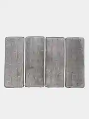 Сменная насадка МОП для швабры для пола (кармашки) 4 штуки, микрофибра, 33 х 12,5 см, 608145