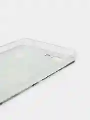 Серый меланж силиконовый чехол на Honor 10 / Хонор 10 прозрачный, с рисунком, защита камеры