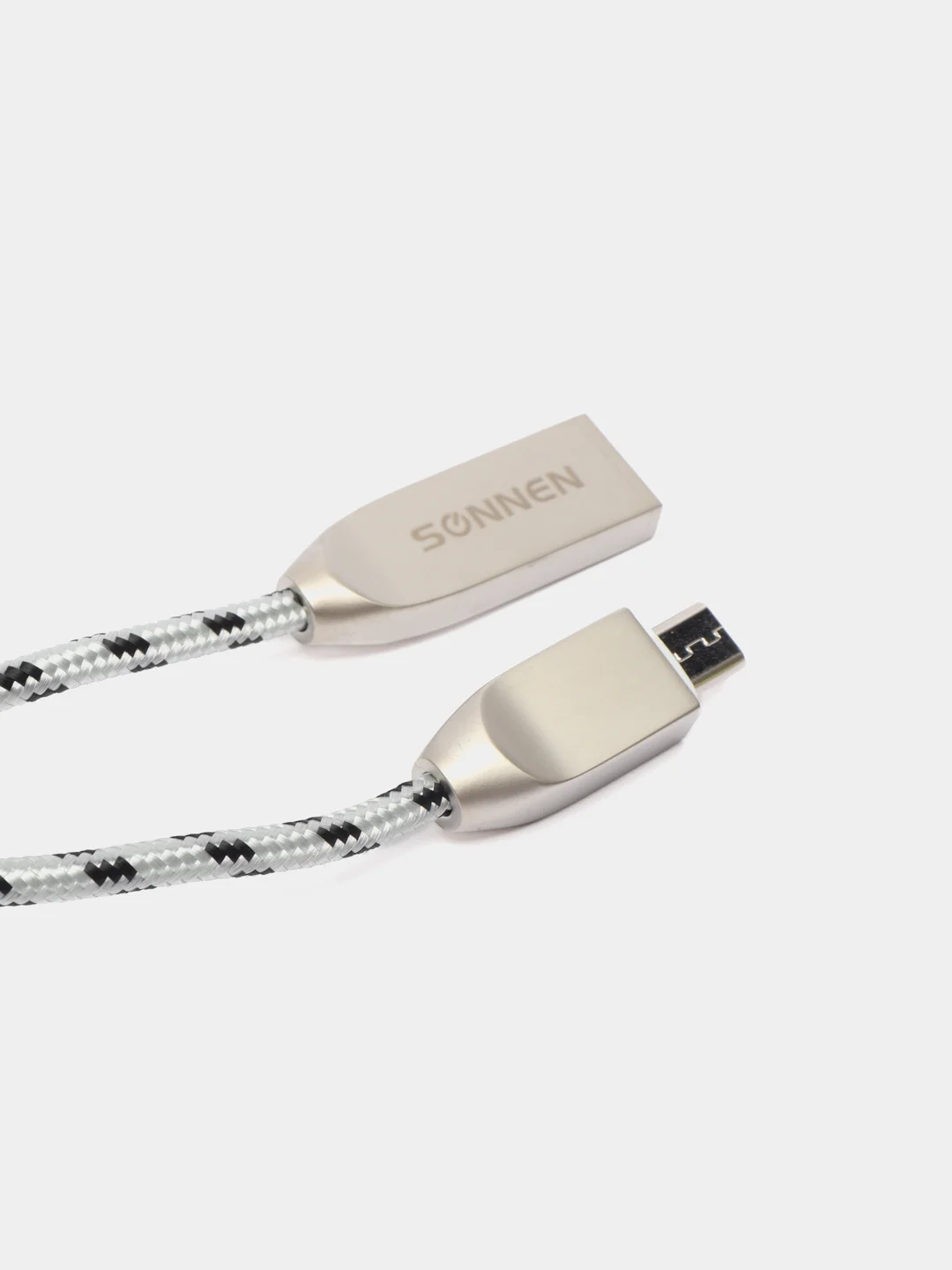 Кабель USB, провод для зарядки телефона, устройства Usb 2.0-micro Usb, 1 м, Sonnen, 513125