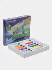 Краски акриловые для техники "Флюид Арт" (POURING PAINT), НАБОР 12 цветов по 22 мл