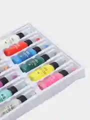 Краски акриловые для техники "Флюид Арт" (POURING PAINT), НАБОР 12 цветов по 22 мл