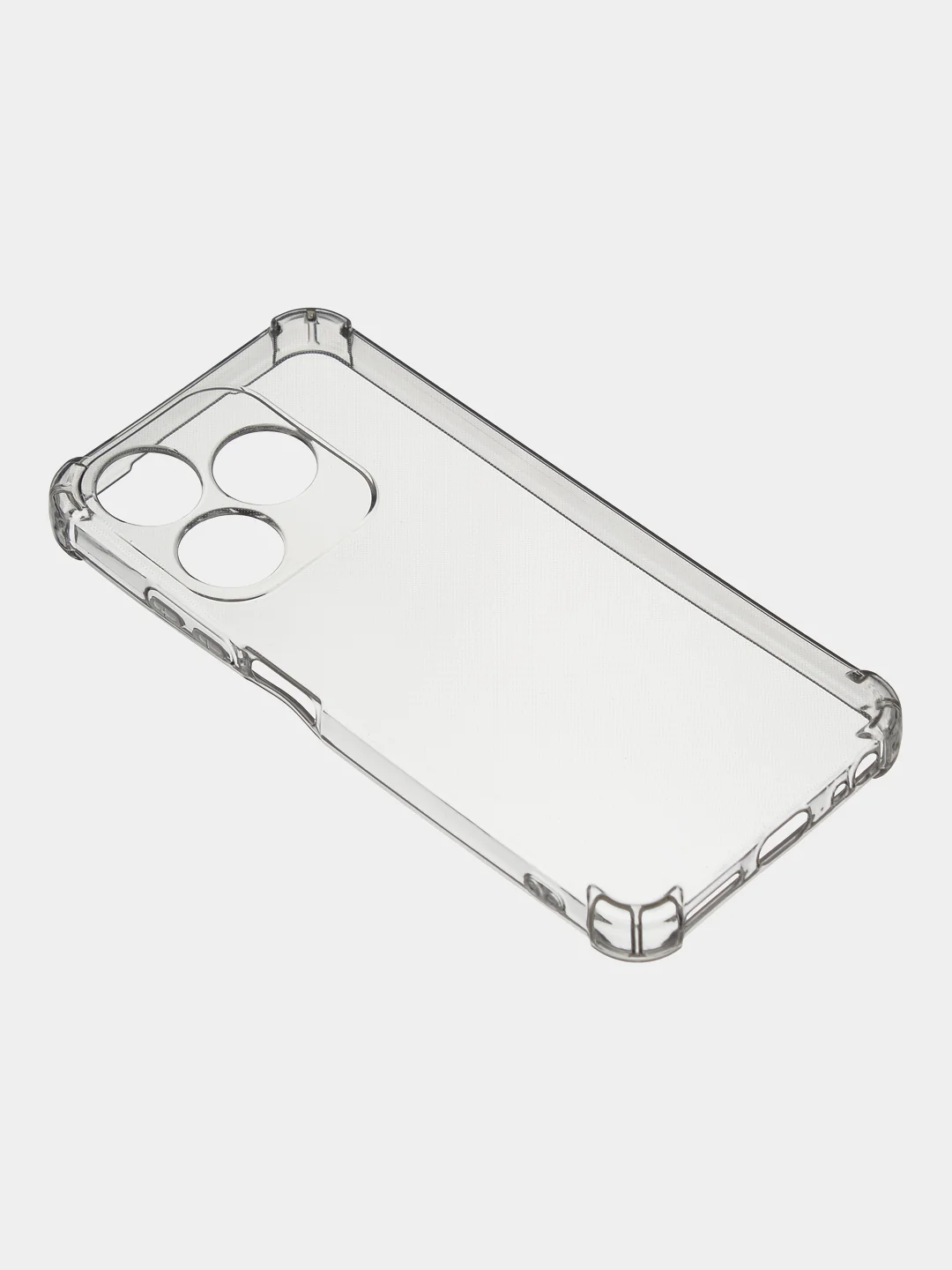 Чехол для Tecno Spark 10 / Tecno Spark 10C прозрачный, силиконовый, с усиленными углами