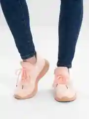 Пастельно-коралловый кроссовки лёгкие, для спорта