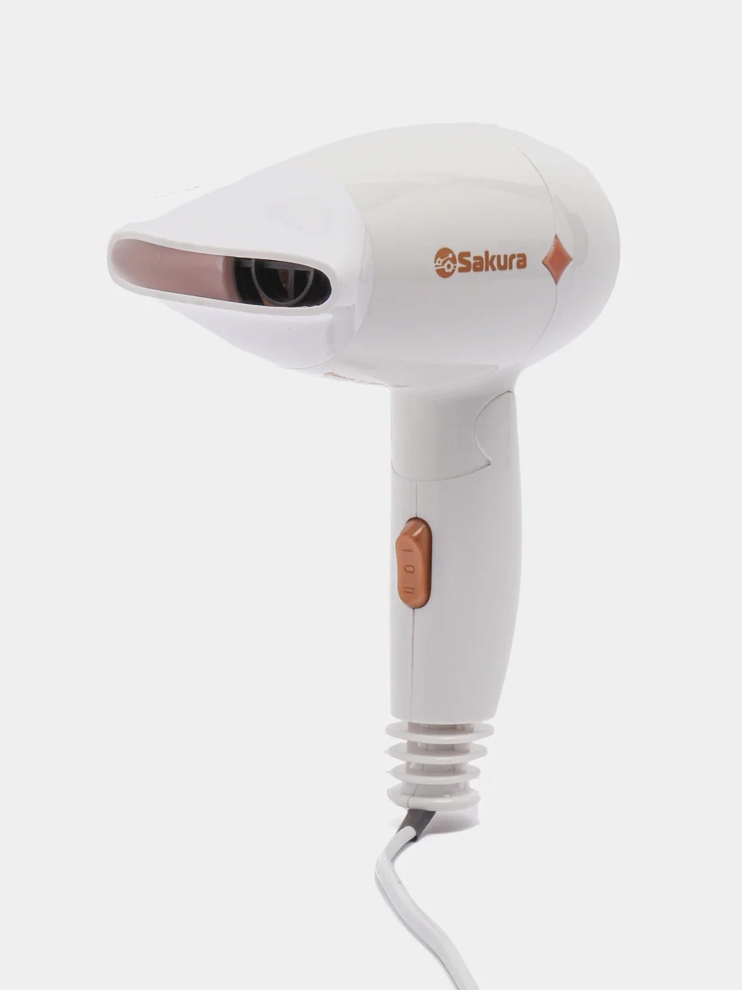 Белый фен для волос Sakura SA-4049W, 2200 Вт