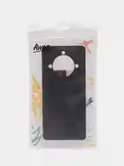 Хаки силиконовый чехол на Honor X9A / Хонор X9A прозрачный, с рисунком, защита камеры