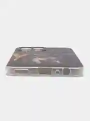 Медный силиконовый чехол на Honor X8 / Хонор Х8 прозрачный, с рисунком, защита камеры