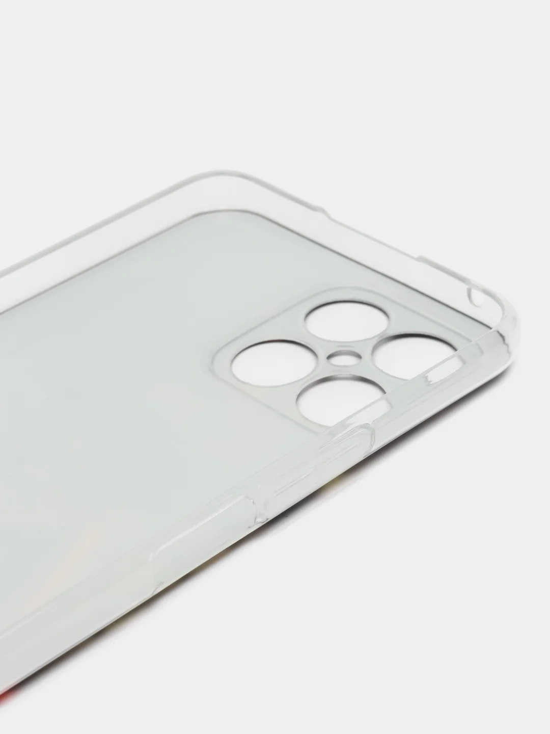 Медный силиконовый чехол на Honor X8 / Хонор Х8 прозрачный, с рисунком, защита камеры