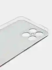 Медный силиконовый чехол на Honor X8 / Хонор Х8 прозрачный, с рисунком, защита камеры
