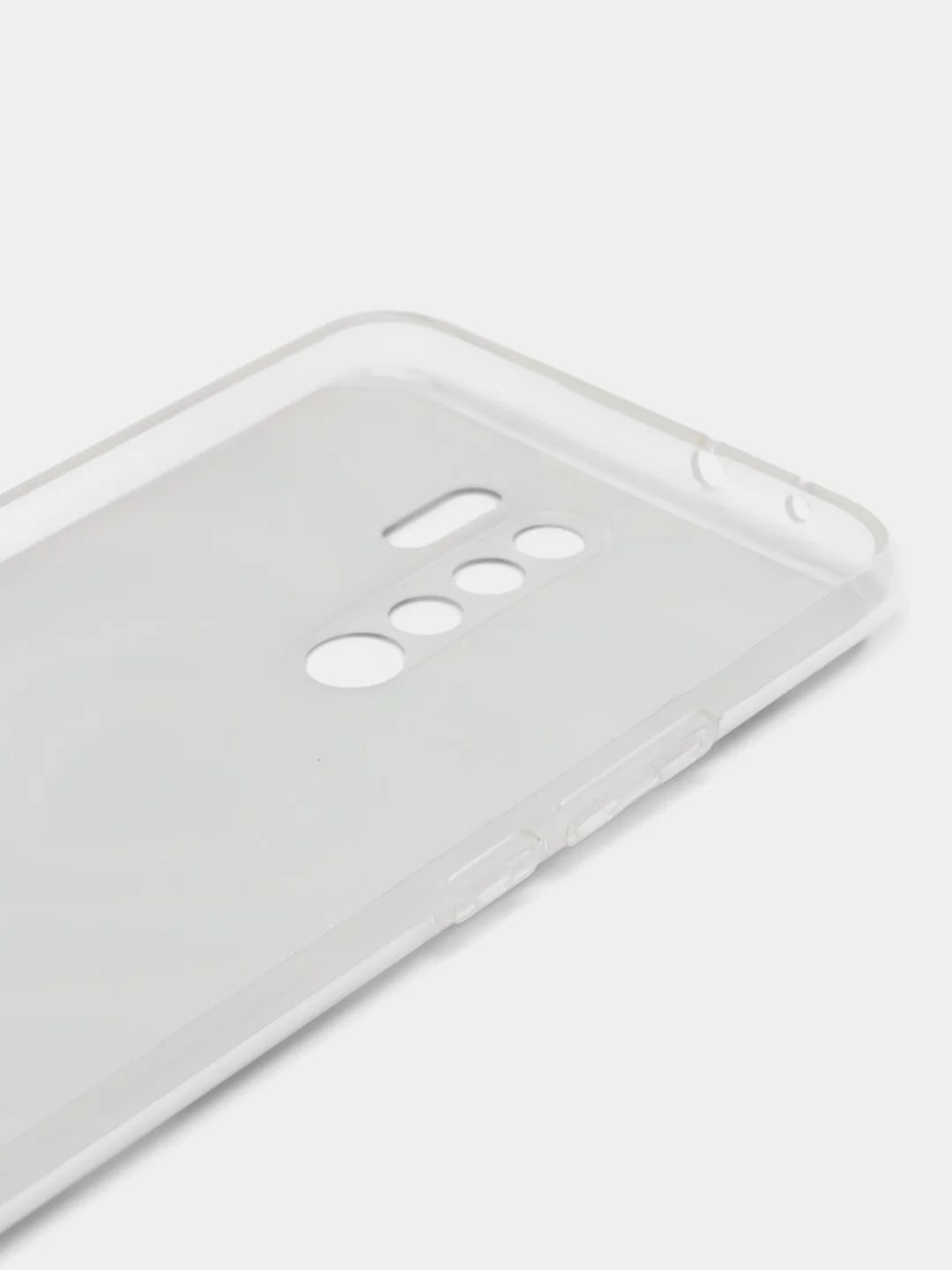 Лавандовый силиконовый чехол на Xiaomi Redmi 9 / Сяоми Редми 9 прозрачный, с рисунком, защита камеры