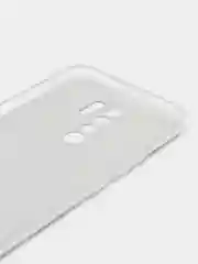 Лавандовый силиконовый чехол на Xiaomi Redmi 9 / Сяоми Редми 9 прозрачный, с рисунком, защита камеры