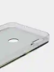 Медный силиконовый чехол на Honor 8X / Хонор 8Х прозрачный, с рисунком, защита камеры