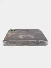 Тёмно-бордовый чехол на Honor 10 Lite/Huawei P Smart 2019 / Хонор 10 Лайт прозрачный, с рисунком