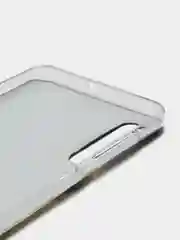 Тёмно-бордовый силиконовый чехол на Samsung Galaxy A50/A30s / Самсунг А50/А30s прозрачный, с рисунком