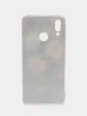 Кораллово-розовый чехол на Honor 10 Lite/Huawei P Smart 2019 / Хонор 10 Лайт прозрачный, с рисунком