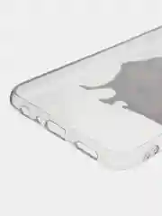 Багровый силиконовый чехол на Honor 8X / Хонор 8Х прозрачный, с рисунком, защита камеры
