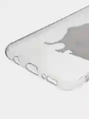 Бежевый силиконовый чехол на Samsung Galaxy A50/A30s / Самсунг А50/А30s прозрачный, с рисунком