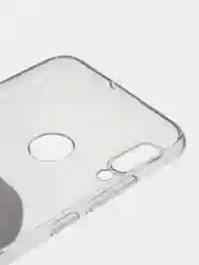 Бежевый чехол на Honor 10 Lite/Huawei P Smart 2019 / Хонор 10 Лайт прозрачный, с рисунком