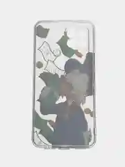 Лесной зеленый силиконовый чехол на Oppo Realme 8/8 Pro / Оппо Реалми 8/8 Про прозрачный, с рисунком