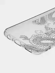 Пудровый чехол на Honor 10 Lite/Huawei P Smart 2019 / Хонор 10 Лайт прозрачный, с рисунком