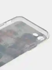 Бежевый меланж чехол для iPhone 6s, 7/8 Plus, XR, 11, с рисунком по аниме "Атака титанов"