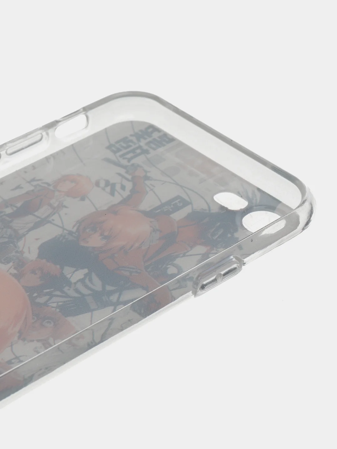 Песочный хаки чехол для iPhone 6s, 7/8 Plus, XR, 11, с рисунком по аниме "Атака титанов"