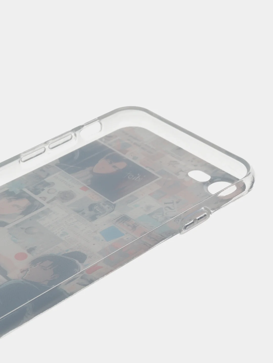 Зелёный хаки чехол для iPhone 6s, 7/8 Plus, XR, 11, с рисунком по аниме "Атака титанов"