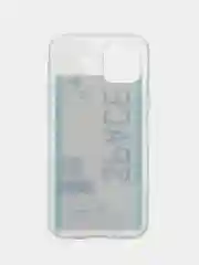 Бирюзовый чехол для iPhone "Space Ticket",  на айфон 6s 7/8/SE2 Plus Xs XR 11 Pro 12 Pro mini 13 Pro
