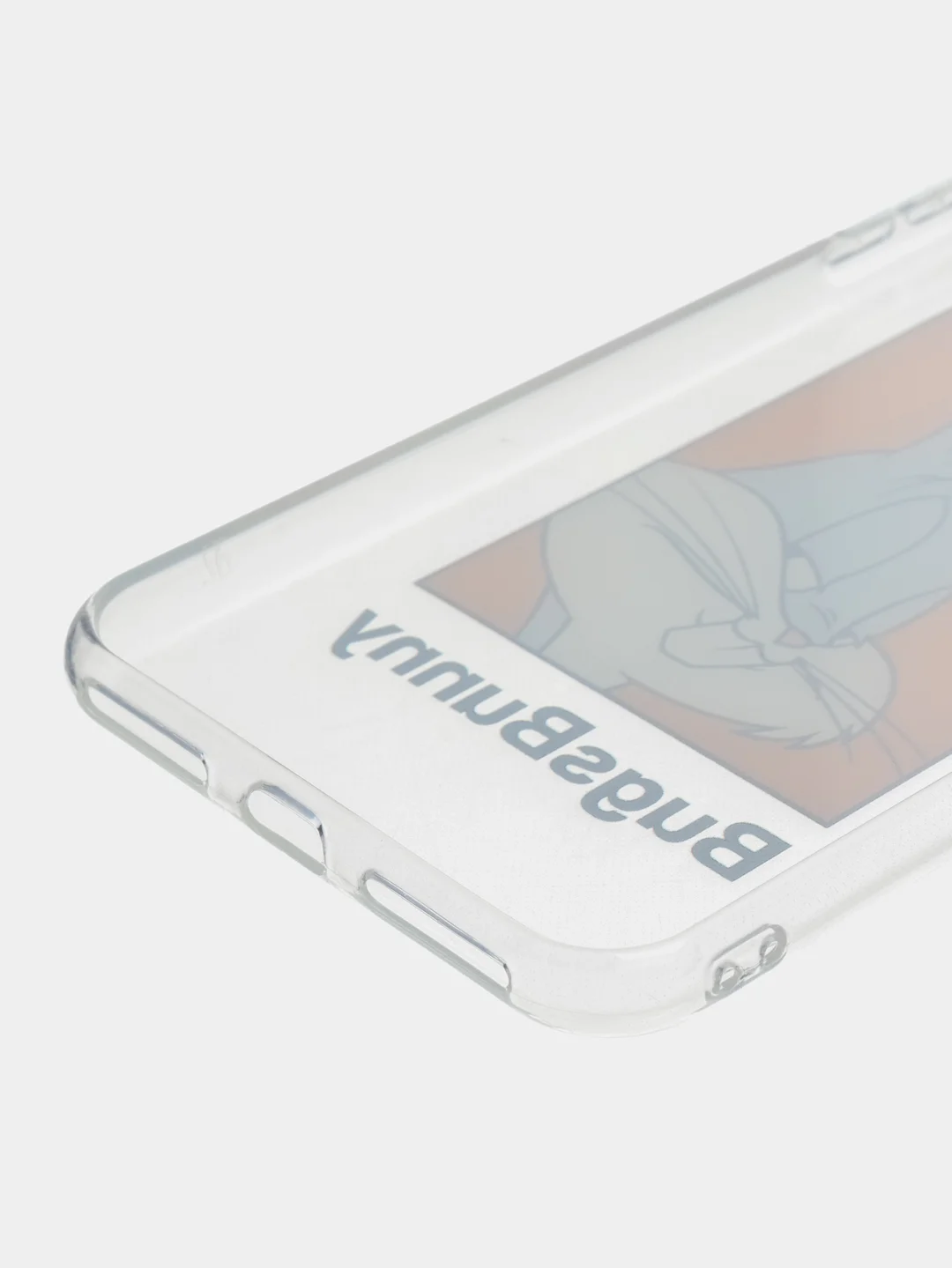 Голубой чехол прозрачный мультфильм "Looney Tunes" для iPhone 7/8 Plus XR 11 12 Pro mini 13