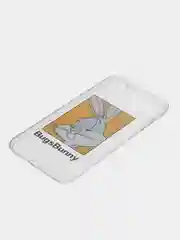 Голубой чехол прозрачный мультфильм "Looney Tunes" для iPhone 7/8 Plus XR 11 12 Pro mini 13