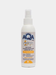 Детский солнцезащитный спрей AQA baby, SPF 30, 150 мл
